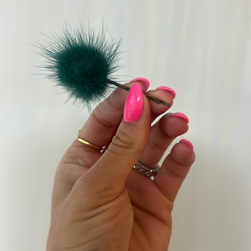 Brand new Mink Bobby Pin